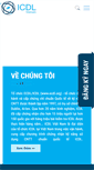 Mobile Screenshot of icdlvietnam.vn
